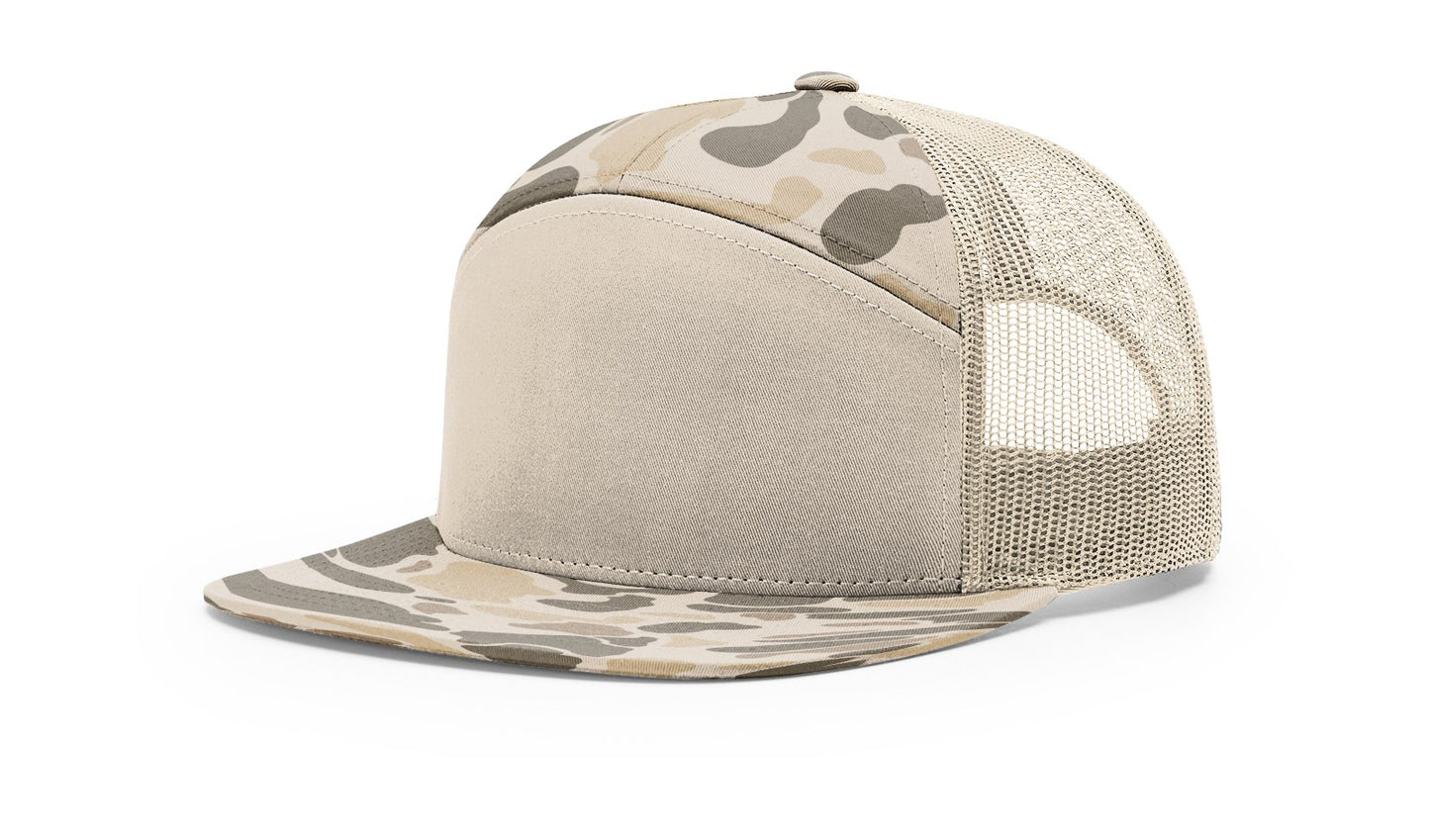 Richardson 168 & 168P 7-Panel Hi-Profile Trucker Hat (New Colors for 2025!)