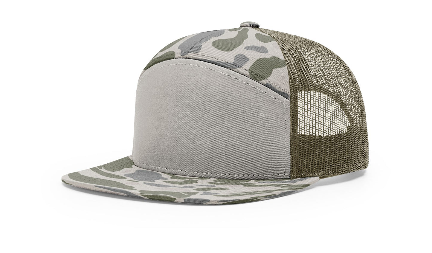 Richardson 168 & 168P 7-Panel Hi-Profile Trucker Hat (New Colors for 2025!)