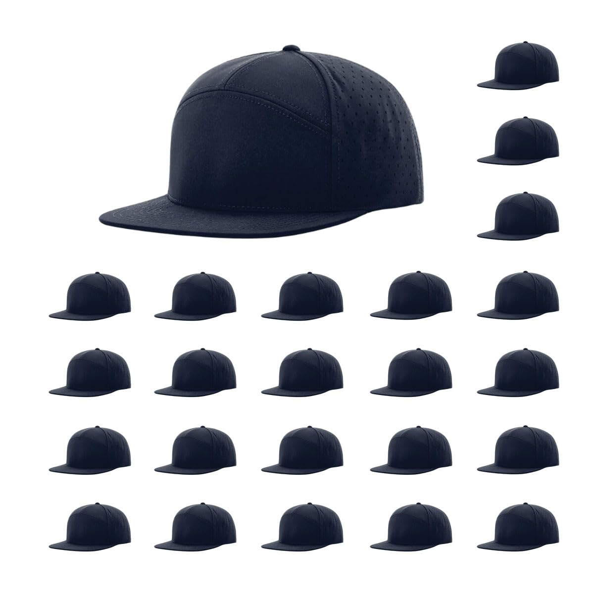 Richardson 169 Cannon 7-Panel Laser Perforated Trucker