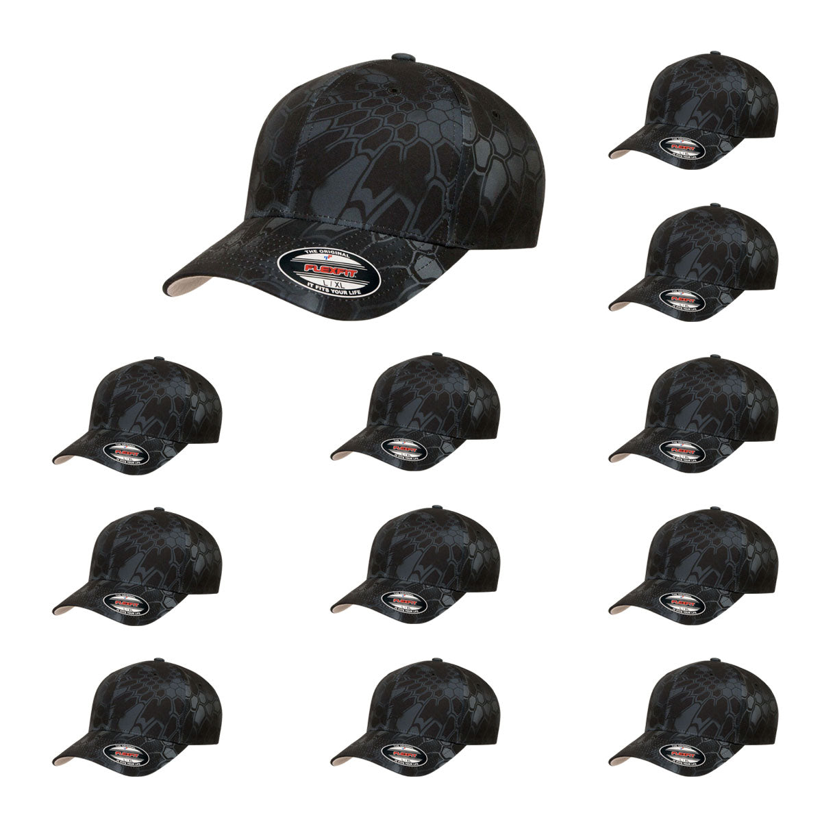 Flexfit Wooly Combed Twill Fitted Cap 6277