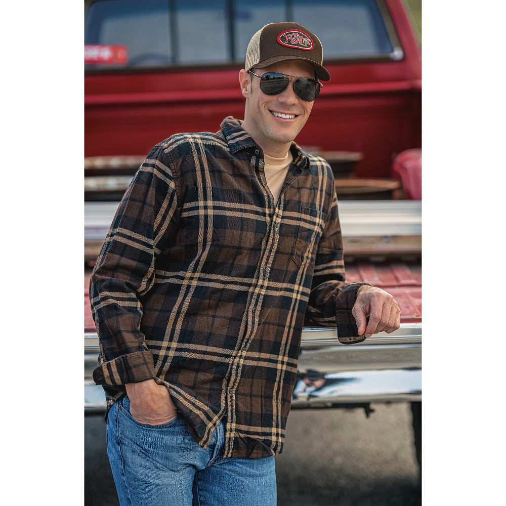 Cap America i3038 Poly/Cotton Trucker Mesh Back Cap