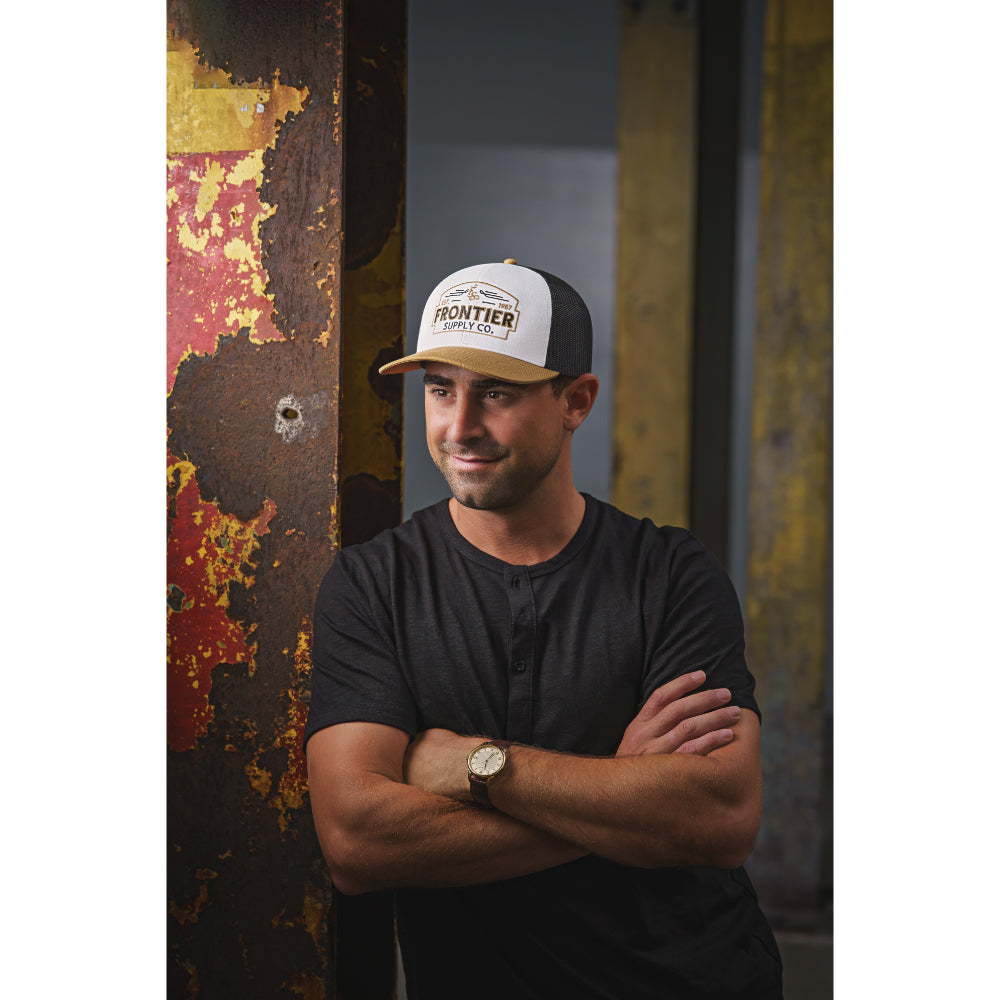 Cap America i3038 Poly/Cotton Trucker Mesh Back Cap