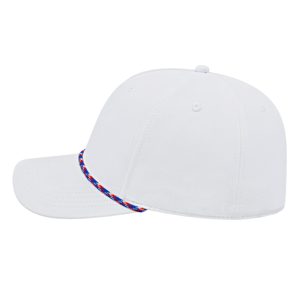 i7256-White with Red/White/Royal Rope image 2