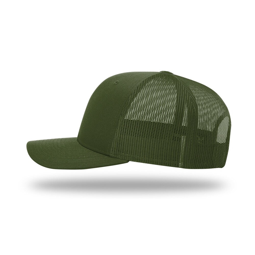 Richardson 112T/PT Tactical Trucker Snapback Hat |No Button Crown, MultiCam Prints OSFM  3