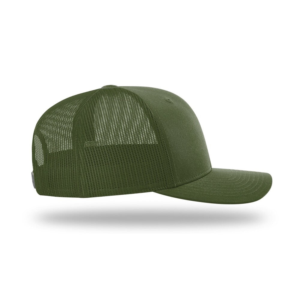 Richardson 112T/PT Tactical Trucker Snapback Hat |No Button Crown, MultiCam Prints OSFM  4