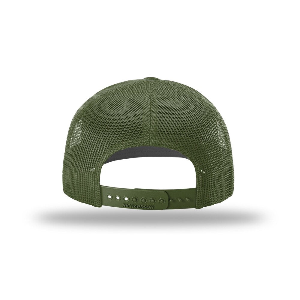 Richardson 112T/PT Tactical Trucker Snapback Hat |No Button Crown, MultiCam Prints OSFM  5
