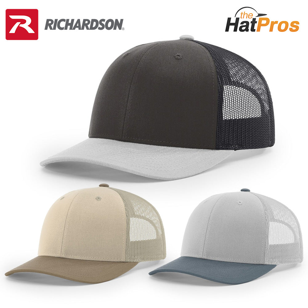 Richardson 112LTD *Limited Edition* Trucker Cap Pavement/Light Grey