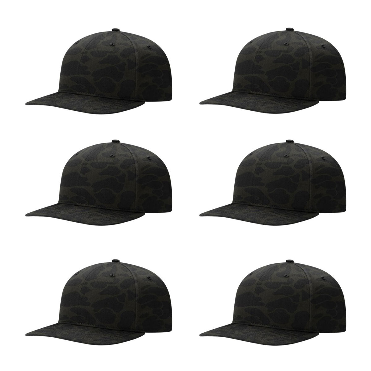 Richardson 312 Twill Back Classic Trucker- Sable Duck Camo PK 6
