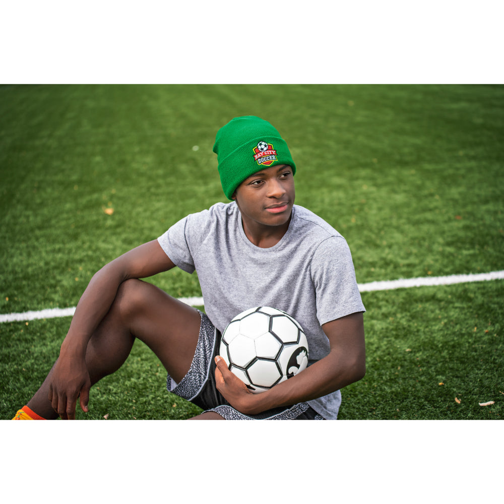 Cap America TKN24 Knit Cap with Cuff