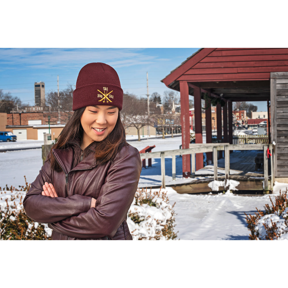 Cap America TKN24 Knit Cap with Cuff