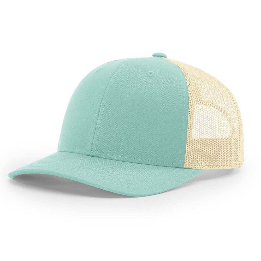 115 Richardson Cap Low Pro Trucker- Aruba Blue/Birch