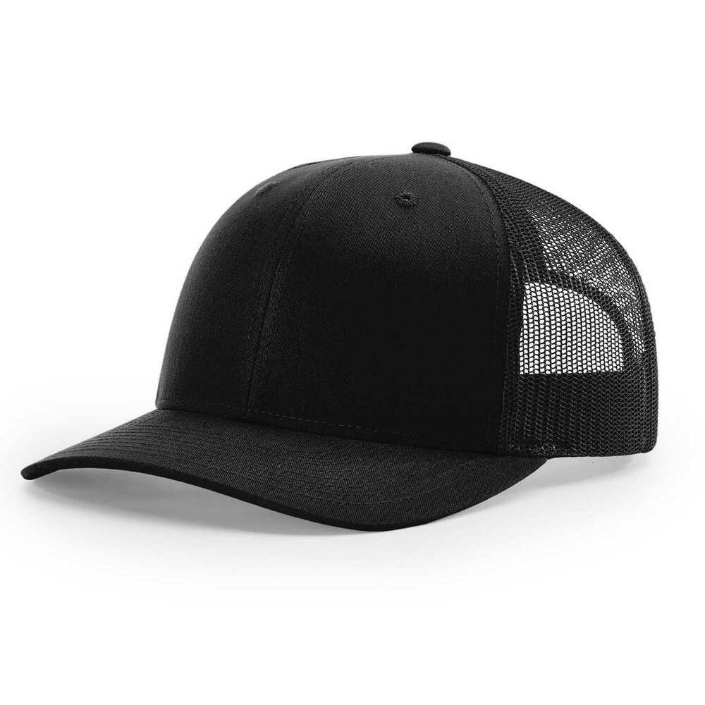 115 Richardson Cap Low Pro Trucker-Black