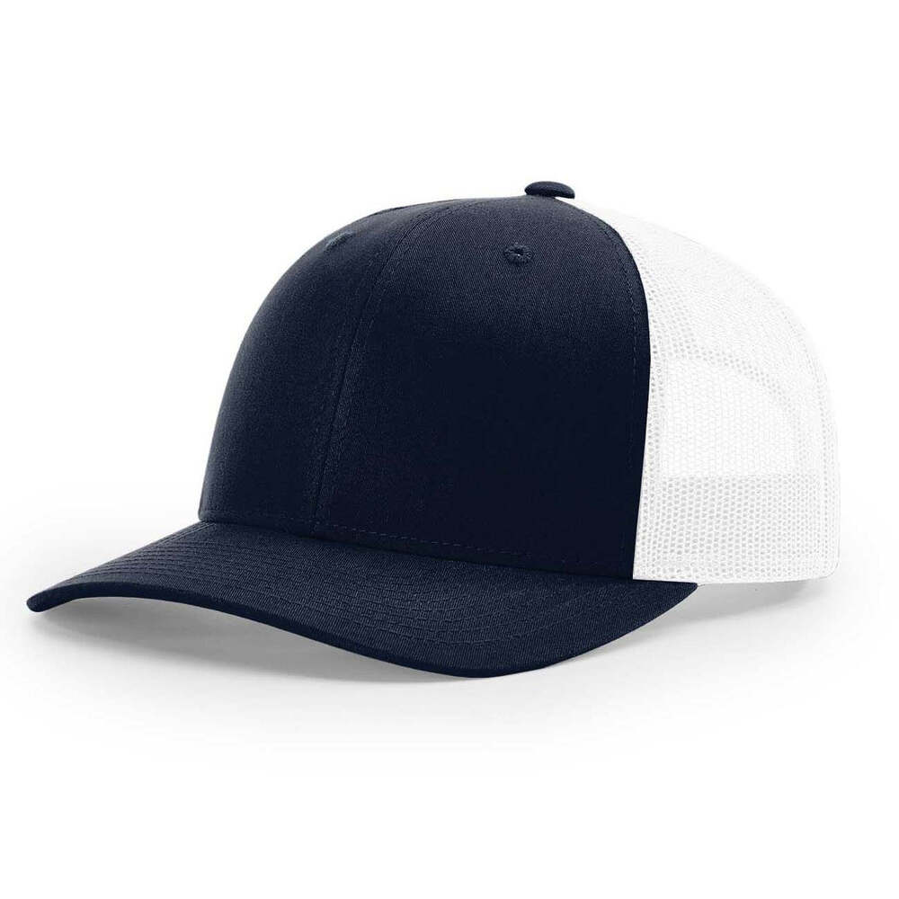 115 Richardson Cap Low Pro Trucker- Navy/White