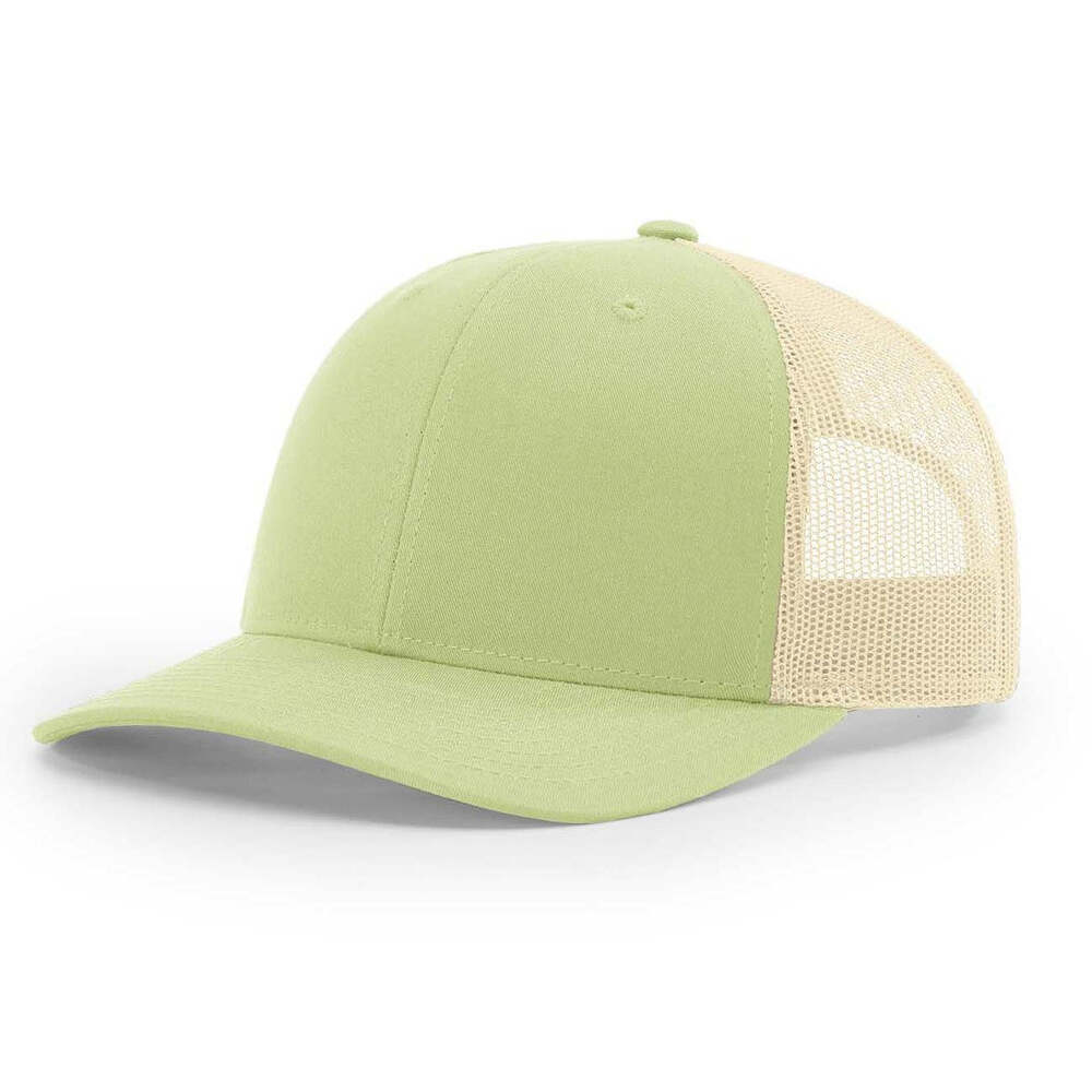 115 Richardson Cap Low Pro Trucker- Patina Green/Birch