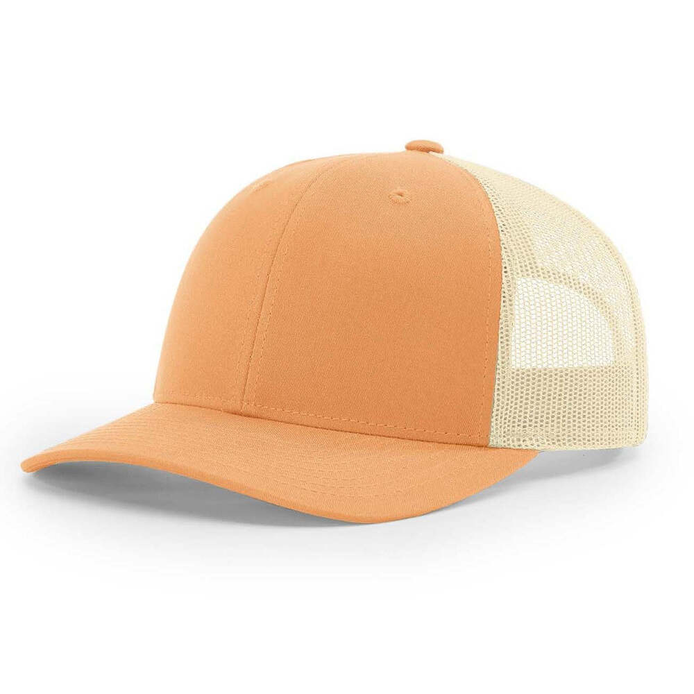 115 Richardson Cap Low Pro Trucker- Peach/Birch