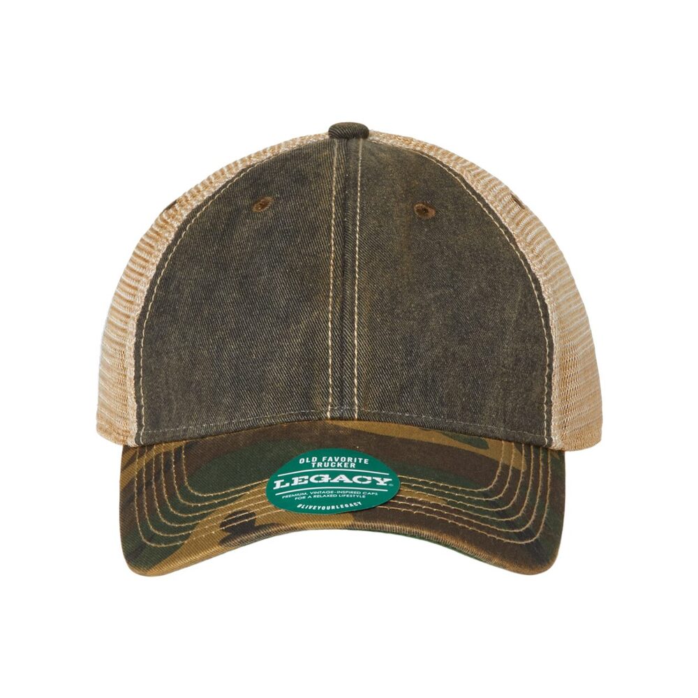 Legacy Old Favorite Six-panel Cotton Twill Trucker Cap image-4