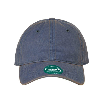 Legacy Old Favorite Solid Dirty Washed Cotton Twill Snapback Cap image-1