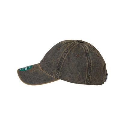 Legacy Old Favorite Solid Dirty Washed Cotton Twill Snapback Cap image-10
