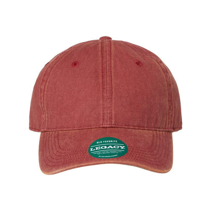 Legacy Old Favorite Solid Dirty Washed Cotton Twill Snapback Cap image-4