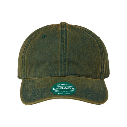 Legacy Old Favorite Solid Dirty Washed Cotton Twill Snapback Cap image-5