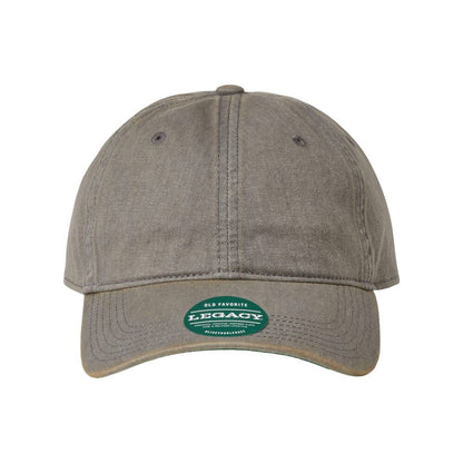 Legacy Old Favorite Solid Dirty Washed Cotton Twill Snapback Cap image-6