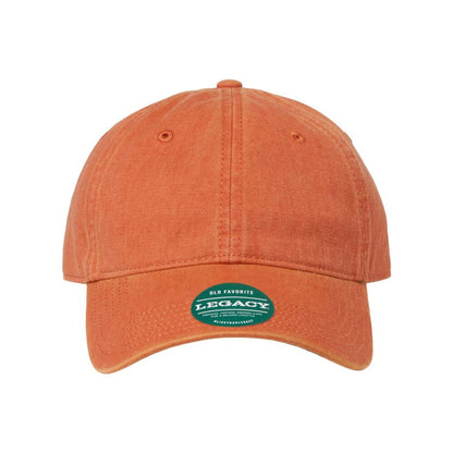 Legacy Old Favorite Solid Dirty Washed Cotton Twill Snapback Cap image-8