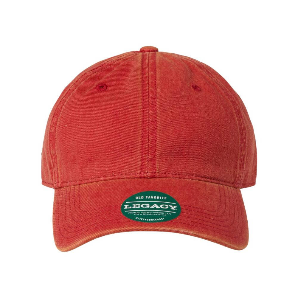 Legacy Old Favorite Solid Dirty Washed Cotton Twill Snapback Cap image-9