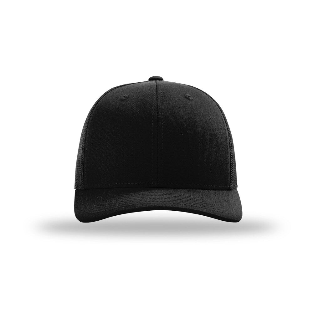 Richardson 112 Classic Trucker Snapback Cap-Solid Colorways Image 10