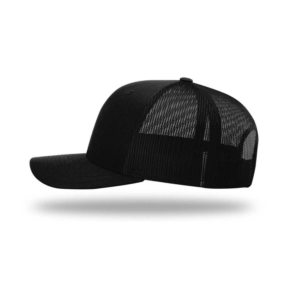 Richardson 112 Classic Trucker Snapback Cap-Solid Colorways Image 11