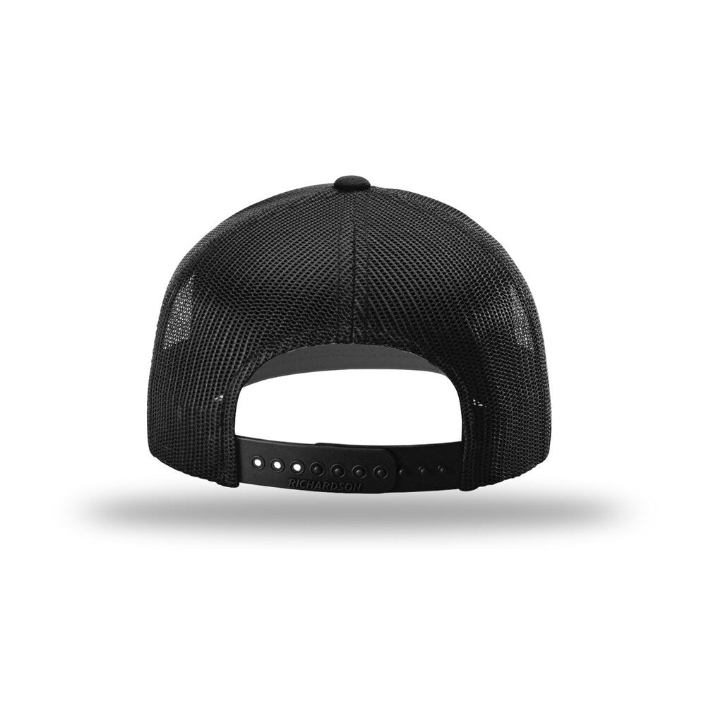 Richardson 112 Classic Trucker Snapback Cap-Solid Colorways Image 13