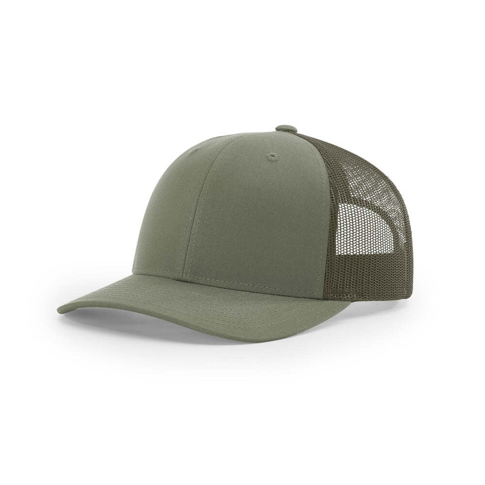 Richardson 112 Classic Trucker Snapback Cap-Solid Colorways Image 17