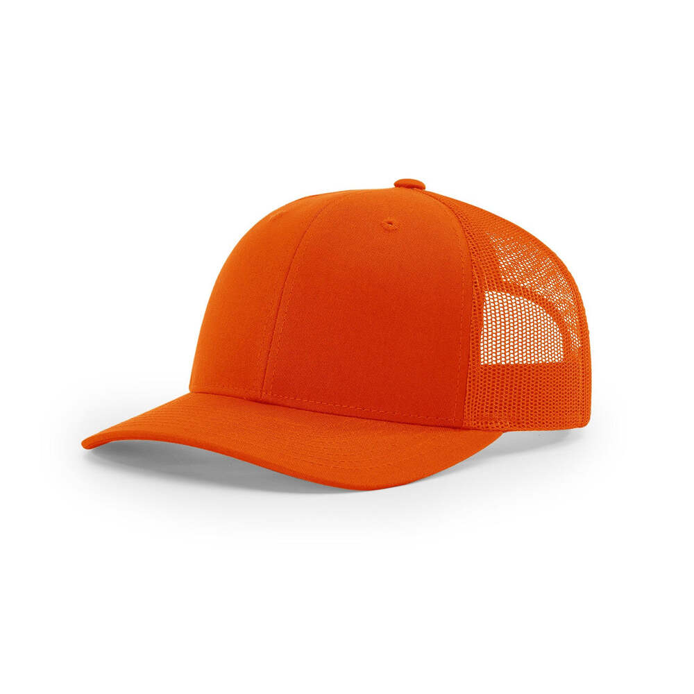 Richardson 112 Classic Trucker Snapback Cap-Solid Colorways Image 19