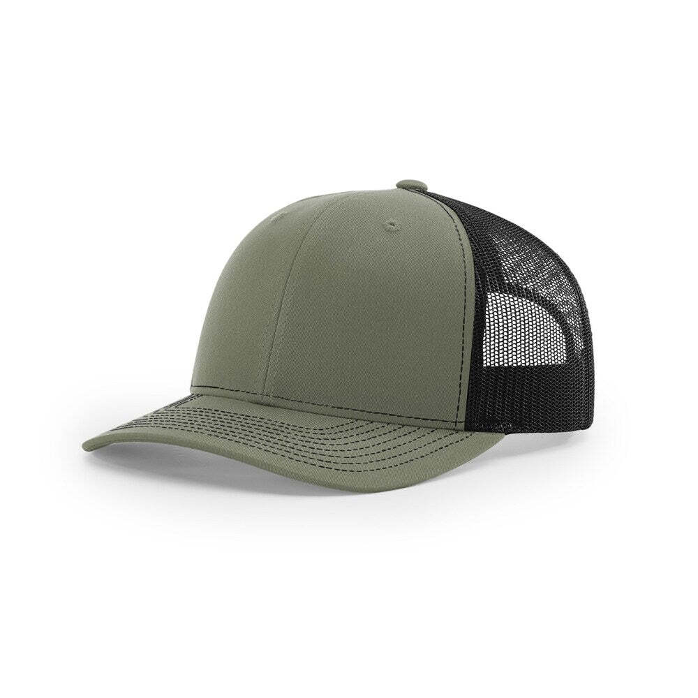 Richardson 112+ R-Flex Adjustable Trucker-Loden/Black