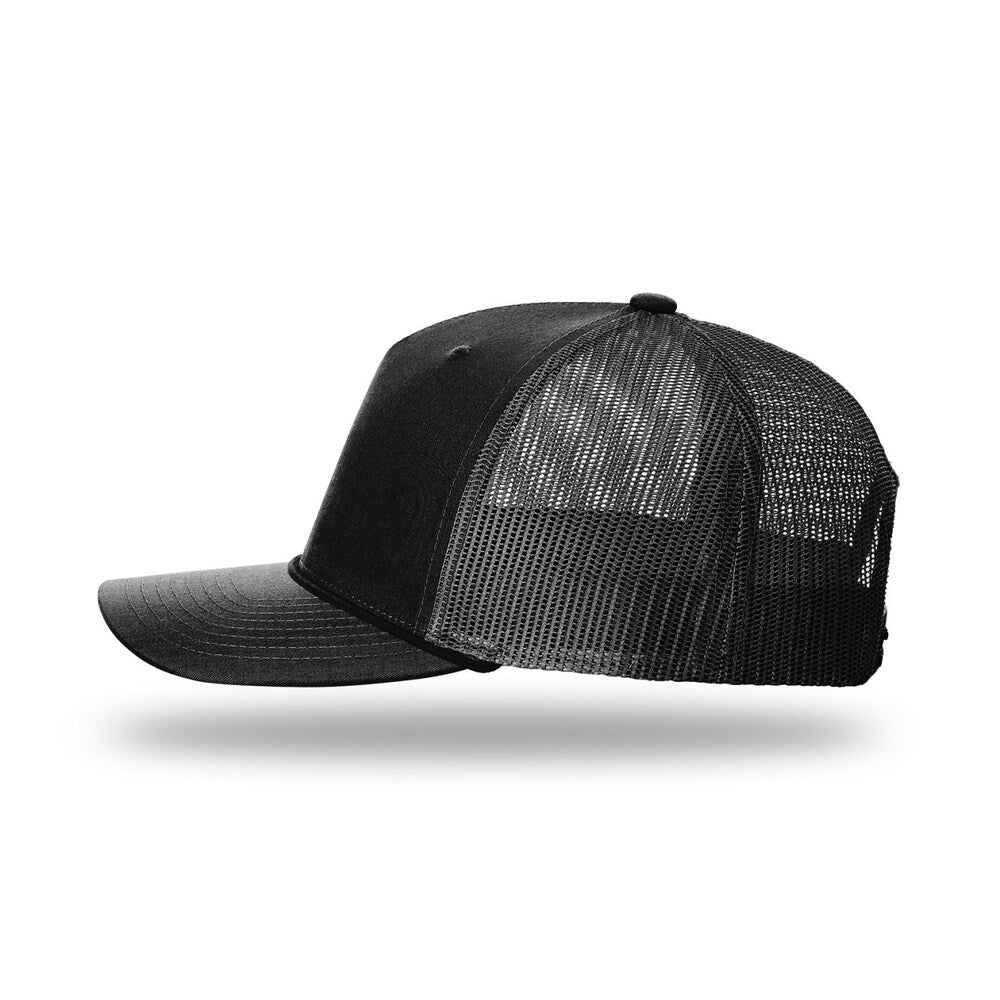 Richardson 112FPR Five Panel Trucker w/ Visor Rope Image 4