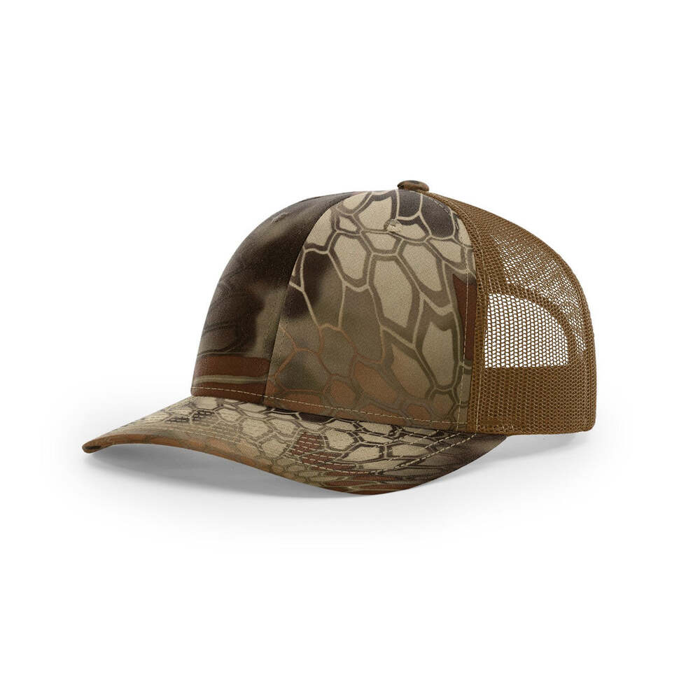 Richardson 112P Printed Classic Trucker Cap-Kryptek Highlander/Buck