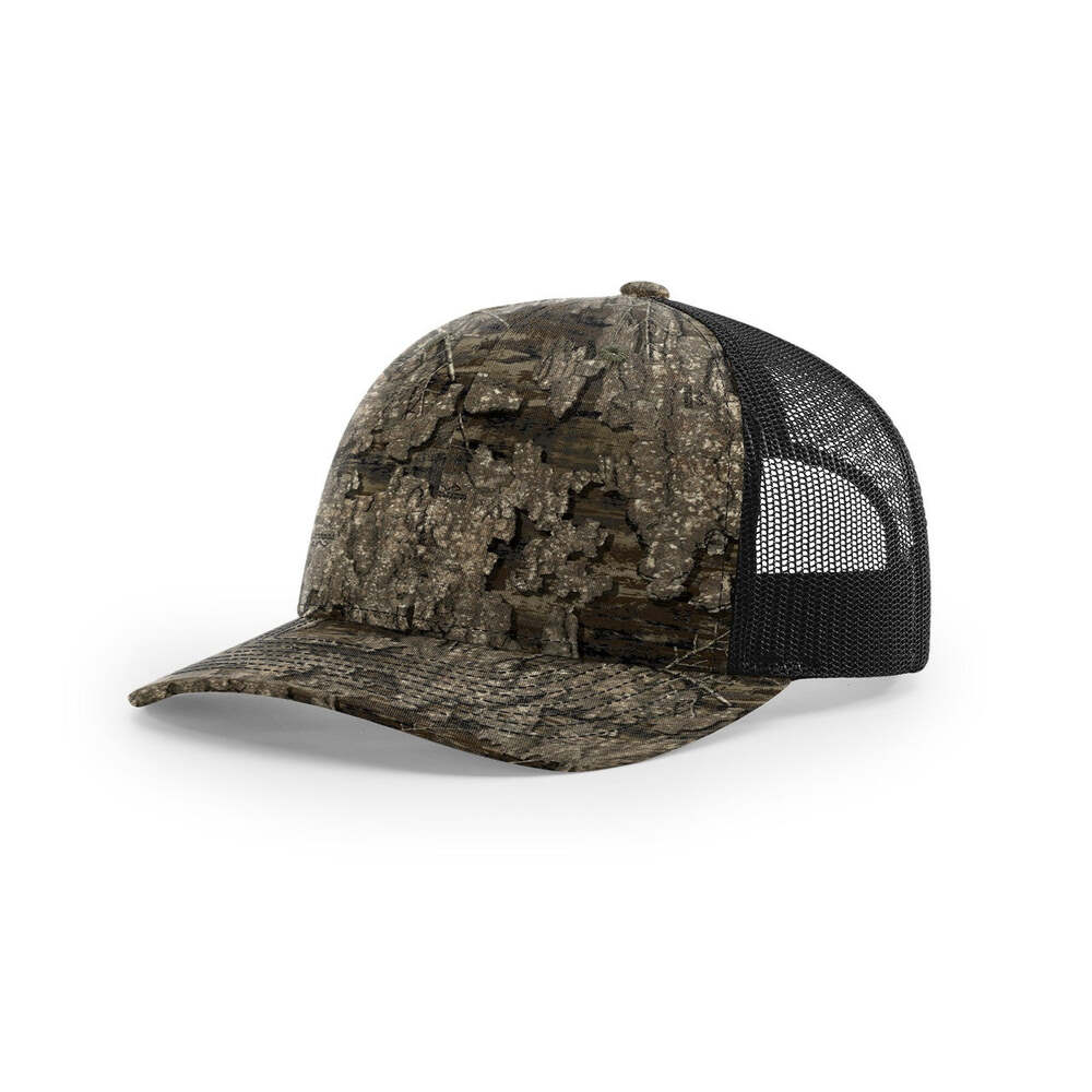 Richardson 112P Printed Classic Trucker Cap-Realtree Timber/Black