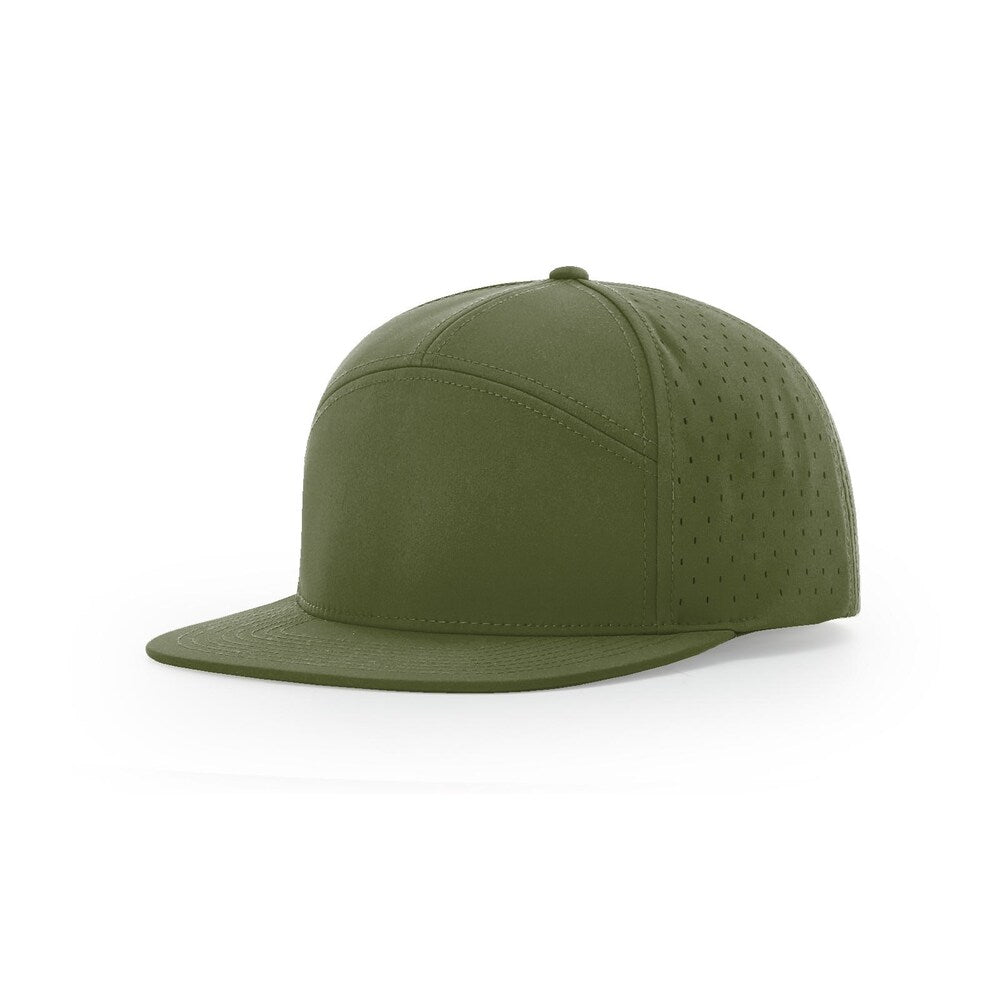 Richardson 169 CANNON 7 - Panel Hi Profile and Laser Perforated Cap with Adjustable Snapback Image 9