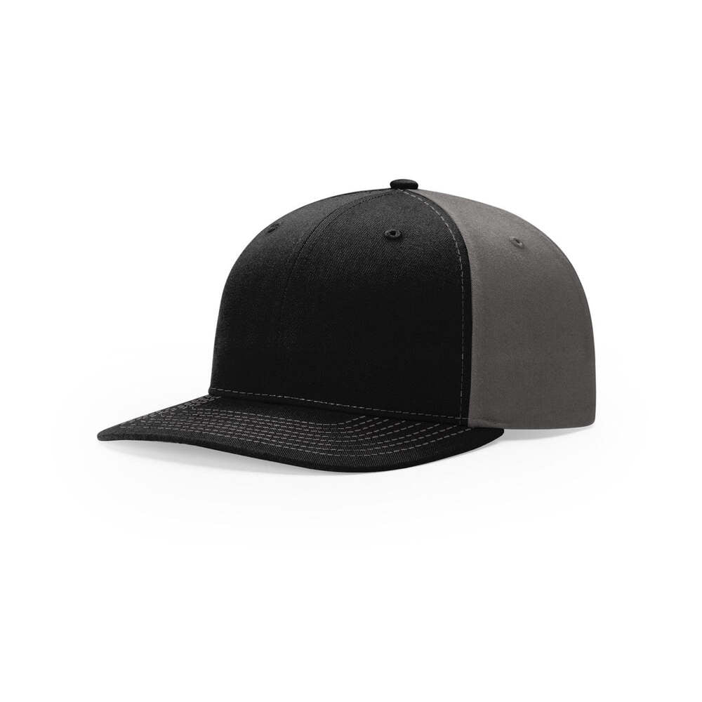 Richardson 312 Twill Back Classic Trucker-Black/Charcoal