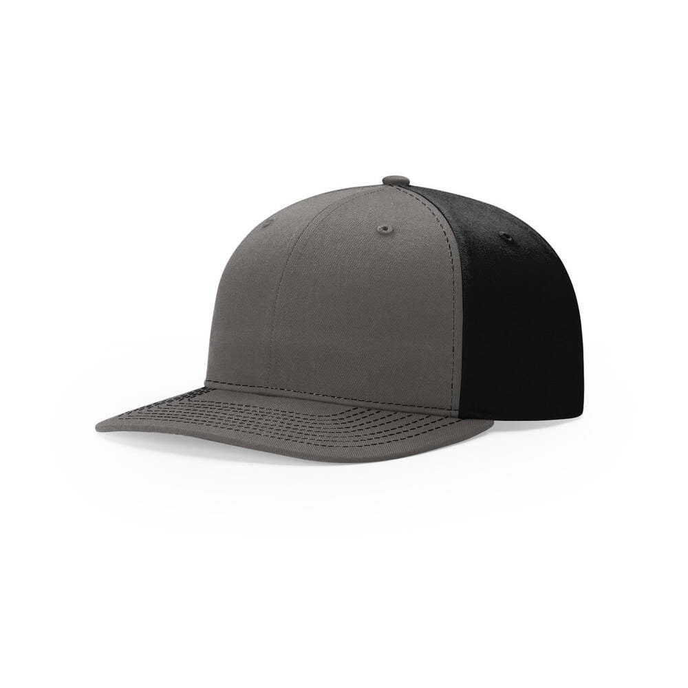 Richardson 312 Twill Back Classic Trucker-Charcoal/Black