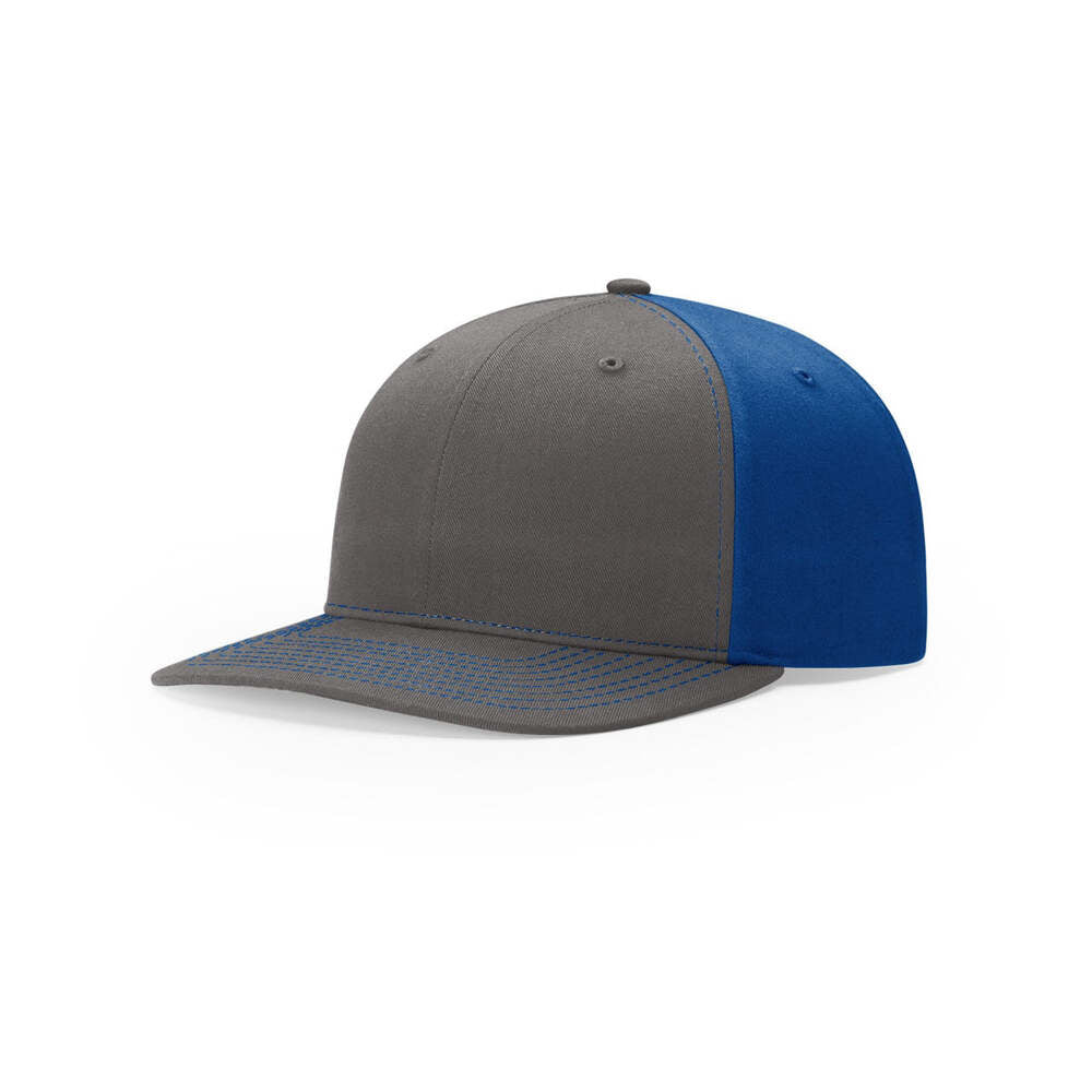 Richardson 312 Twill Back Classic Trucker-Charcoal/Royal