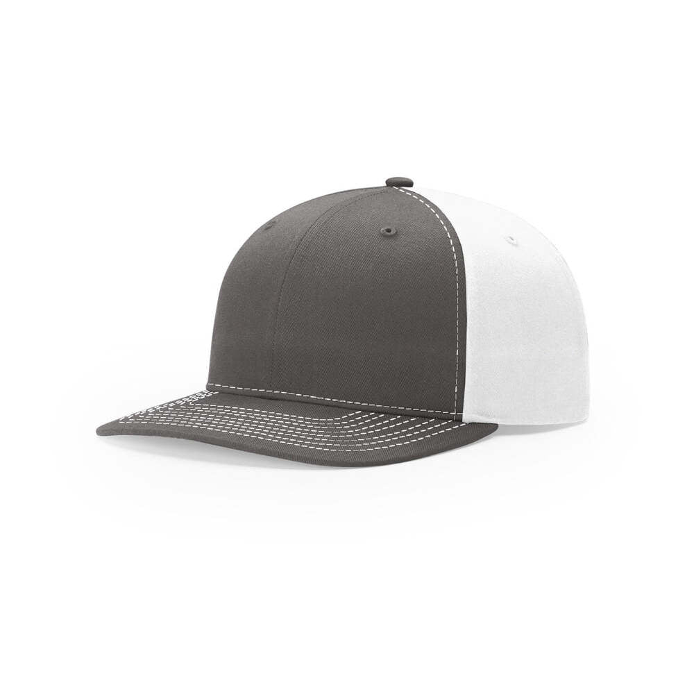 Richardson 312 Twill Back Classic Trucker-Charcoal/White