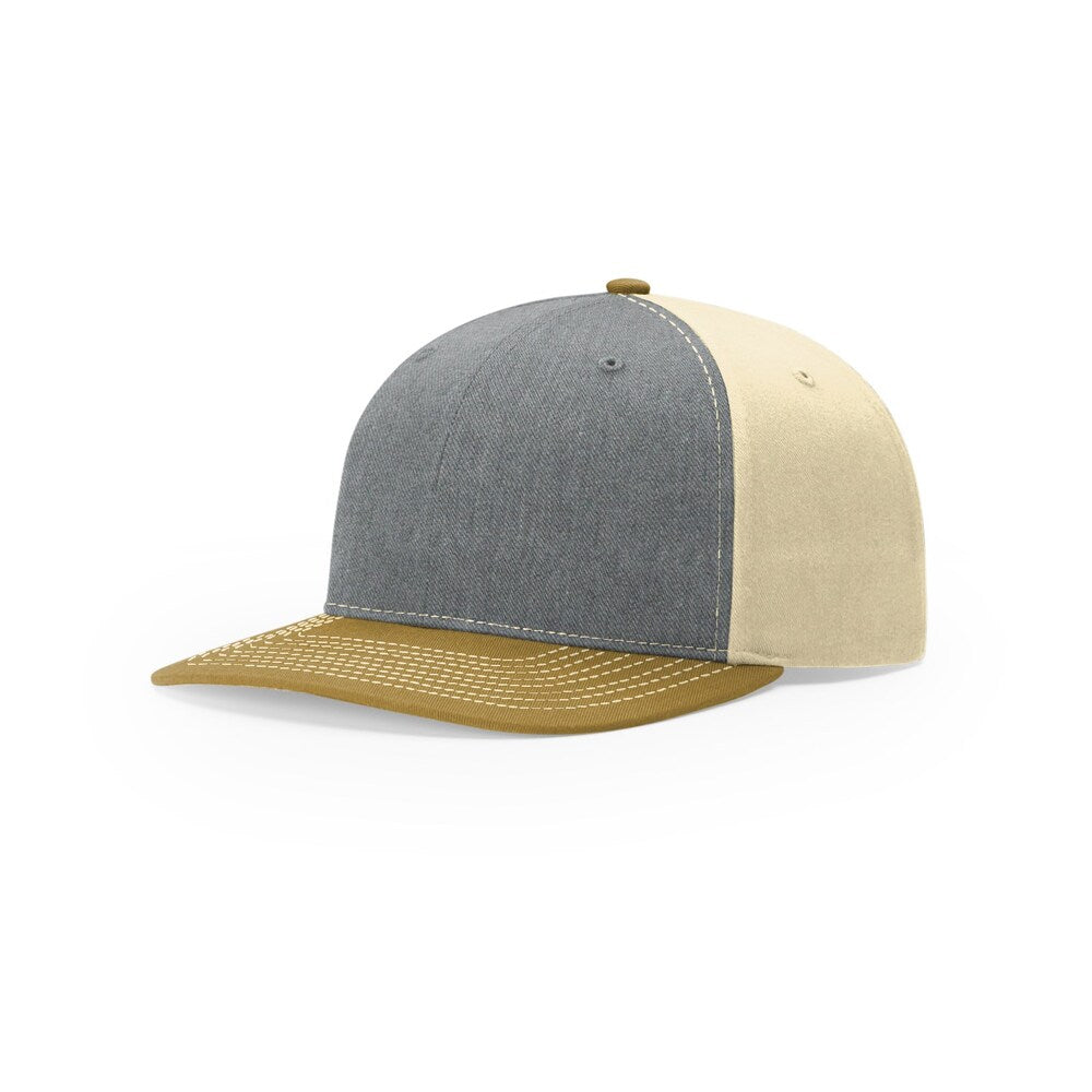 Richardson 312 Twill Back Classic Trucker-Heather Grey/Birch/Loden