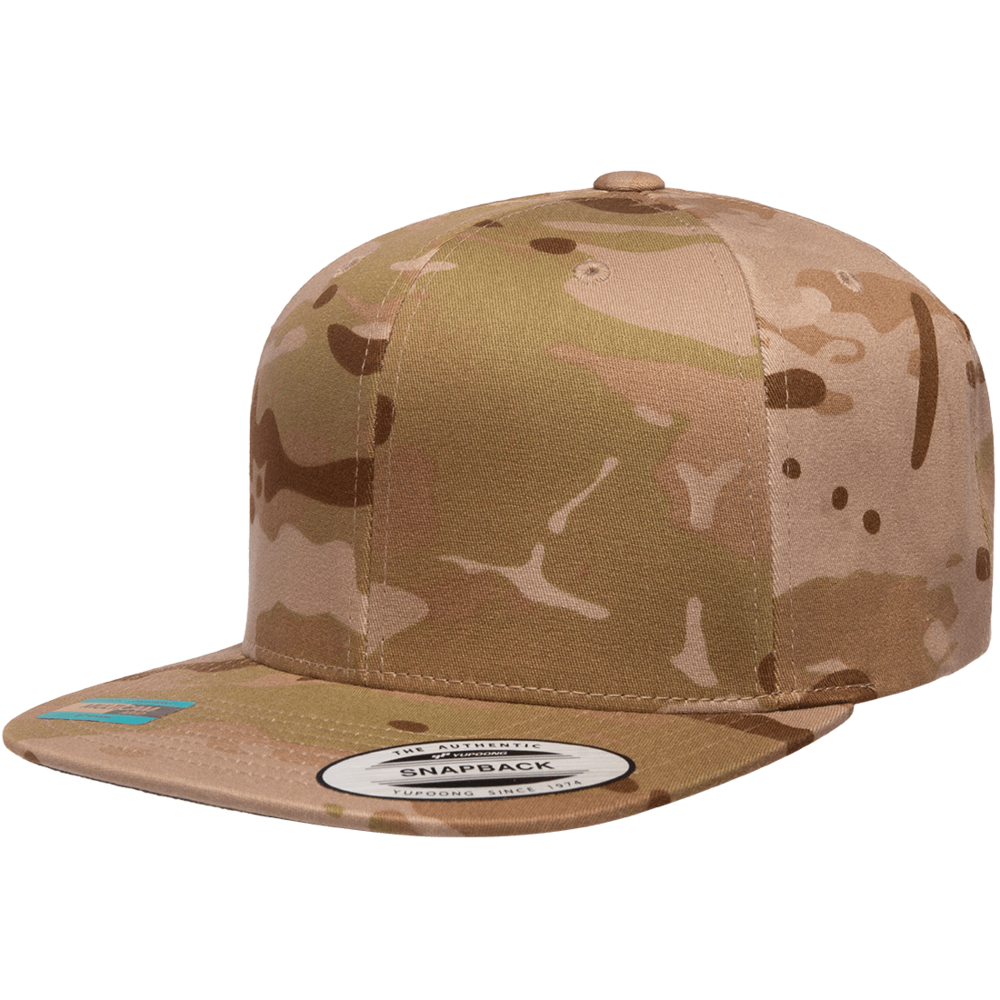 Yupoong Hat Snapback Pro-Style Wool Blend Cap 6089-Multicam Alpine