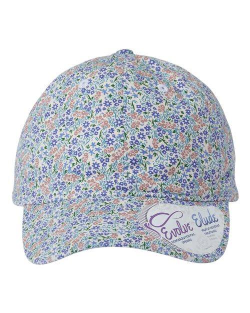 Infinity Her Women's Garment-Washed Fashion Print Cap - Hattie