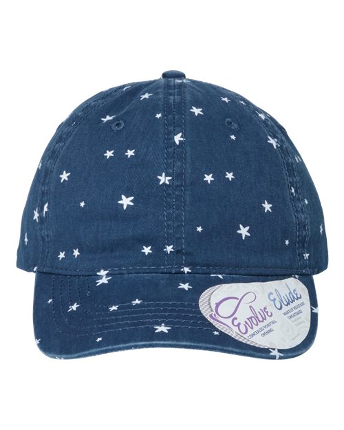 Infinity Her Women's Garment-Washed Fashion Print Cap - Hattie