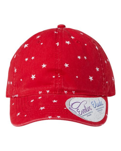 Infinity Her Women's Garment-Washed Fashion Print Cap - Hattie