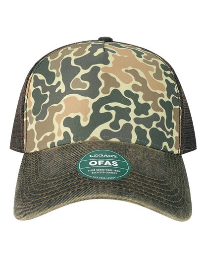 Legacy Old Favorite Five-Panel Trucker Cap - OFAFP