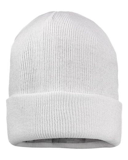 Sportsman 12" Jersey Lined Cuffed Beanie