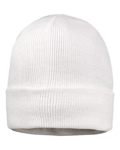 Sportsman 12" Sherpa Lined Cuffed Beanie