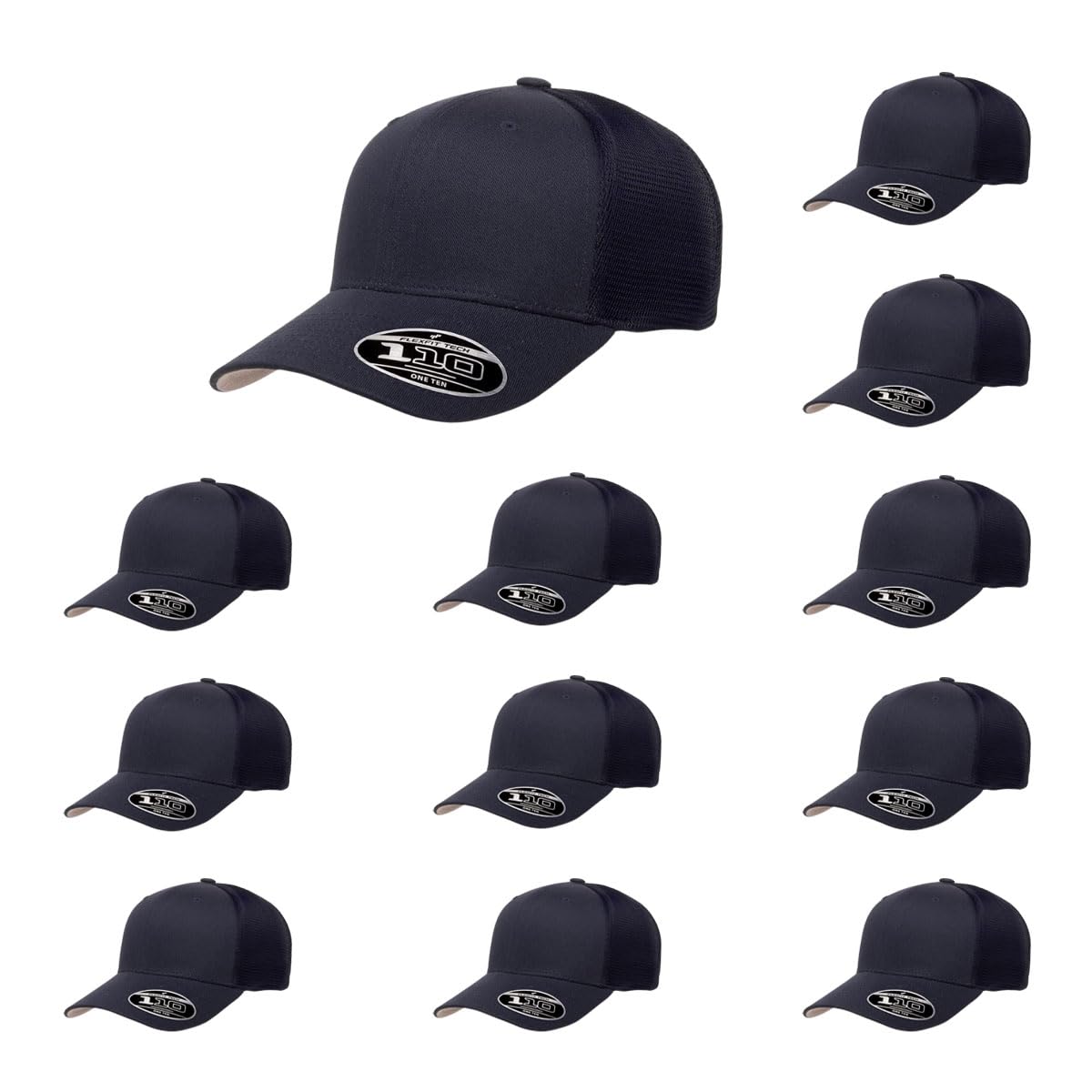 Flexfit 110M/MT Trucker Mesh Snapback Cap – The Hat Pros, Inc.